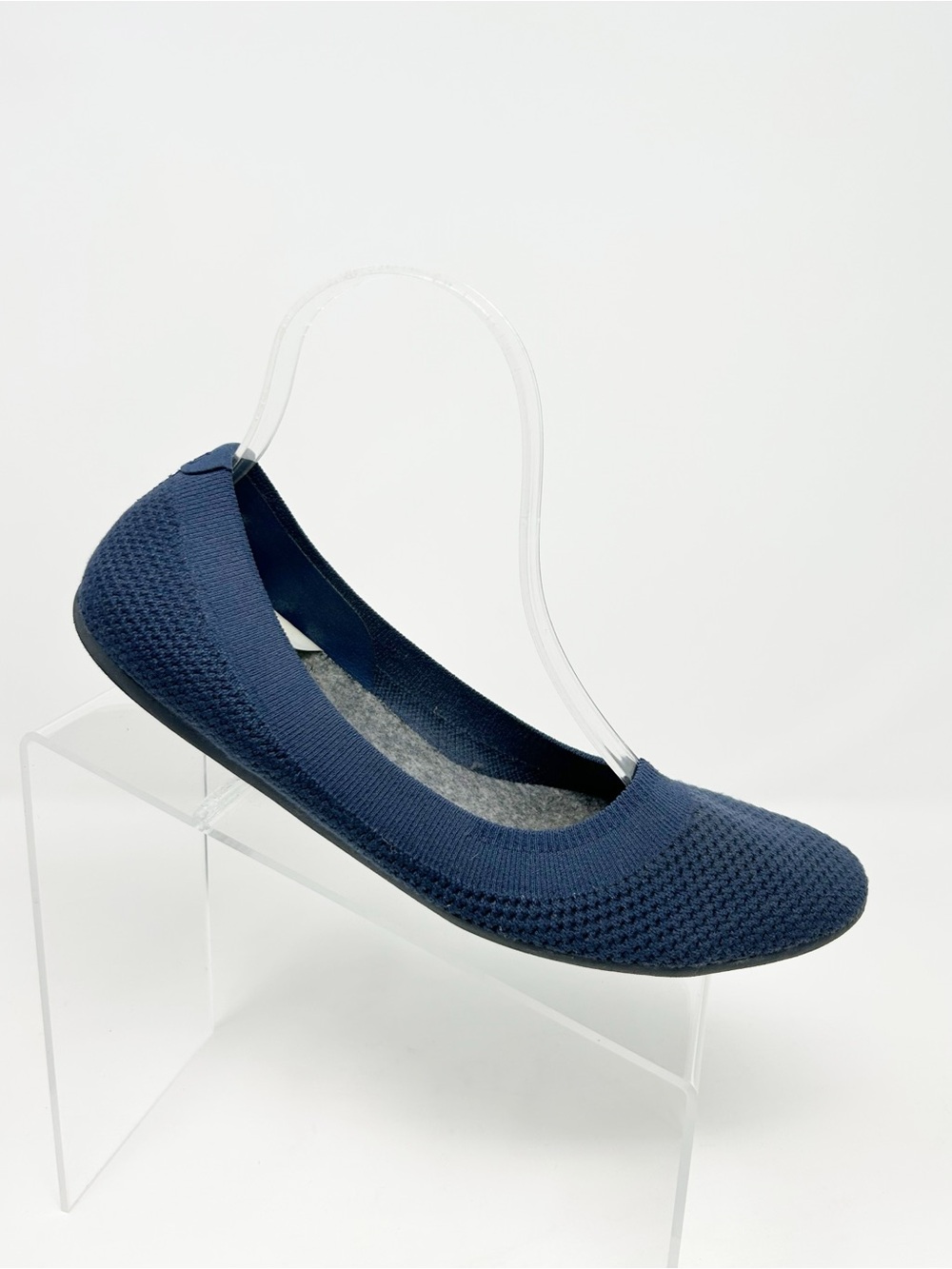 Allbirds Womens Tree Breezers Ballet Flats Navy Blue Slip-On Round Toe Size 9